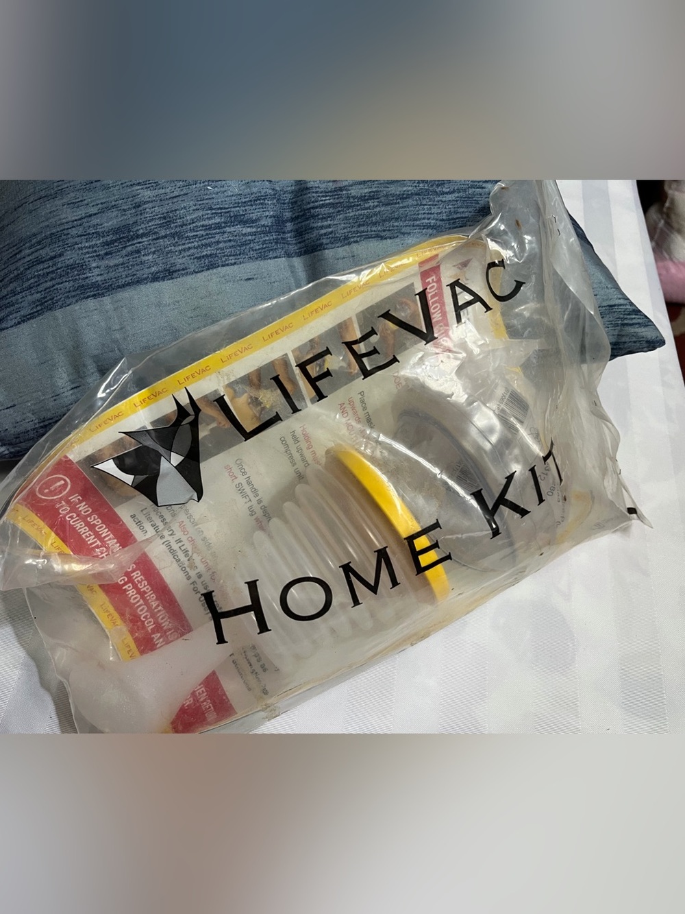 LifeVac Home Kit airway clearing device. Model LVC3001 designed for choking emer